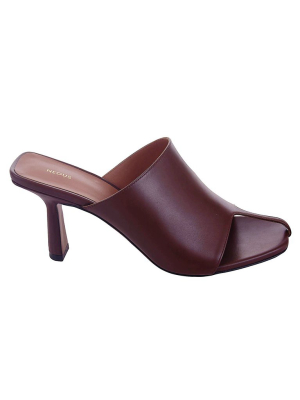 Neous Thong-strap Heeled Mules