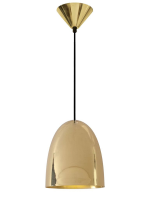 Stanley 2 Brass Pendant