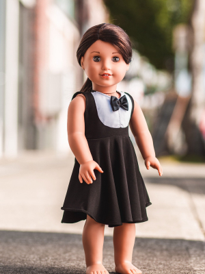 Tuxedo Doll Dress