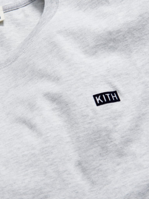 Kith Lax Tee - Light Heather Grey