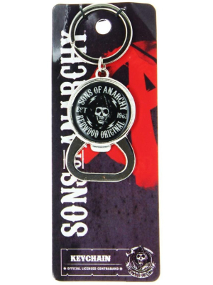 Just Funky Sons Of Anarchy Logo Keychain Bottle Opener