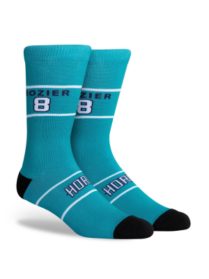 Nba Charlotte Hornets Hi-wire Crew Socks - L