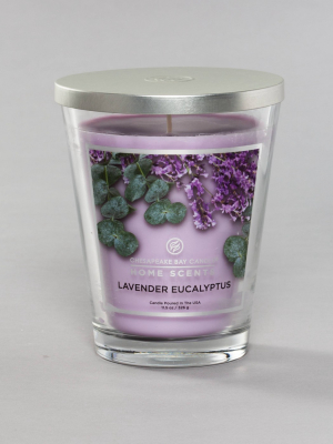 11.5oz Glass Jar Candle Lavender Eucalyptus - Home Scents By Chesapeake Bay Candle