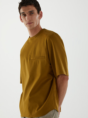 Organic Cotton Oversized Sleeve T-shirt