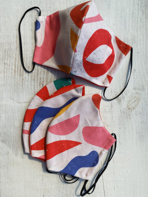 Reversible Cloth Face Mask: Matisse