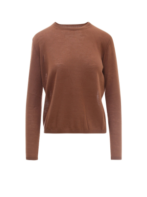 Max Mara Marmo Crewneck Knit Top