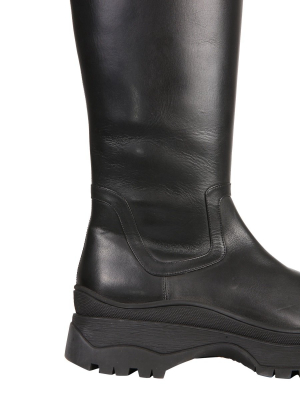 Staud Bow Mid-calf Boots