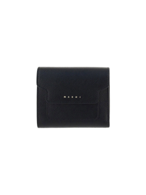 Marni Saffiano Zipped Cardholder