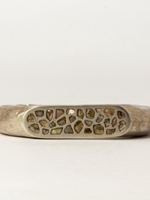 Thin Roman Bracelet (mega Pavé, Ma+dia)