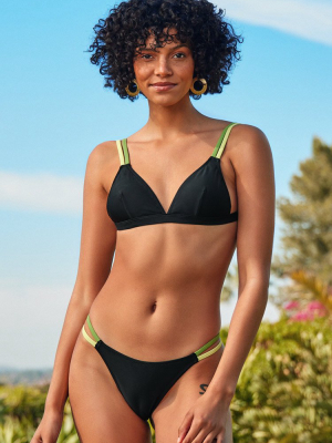 Cecelia Triangle Strappy Bikini