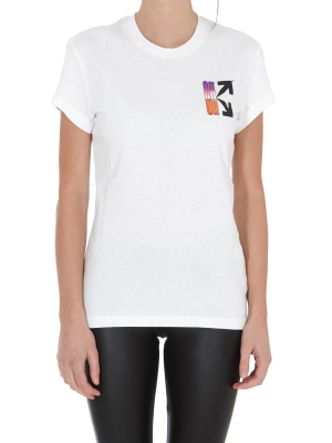 Off-white Gradient Logo Print T-shirt