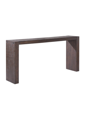 Monterey Console Table Espresso Brown