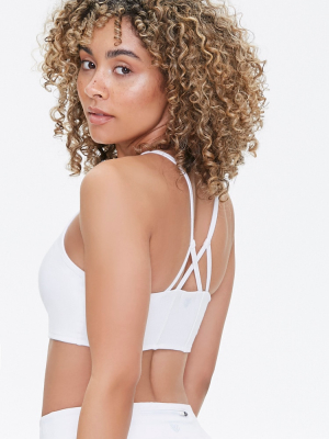 Active Cropped Strappy Cami