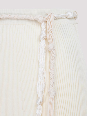 Jil Sander Rope Detail Midi Skirt