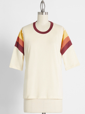 Modcloth X Camp Collection Flexin' And Impressin” Tee