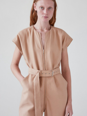 Ranks Jumpsuit Camel