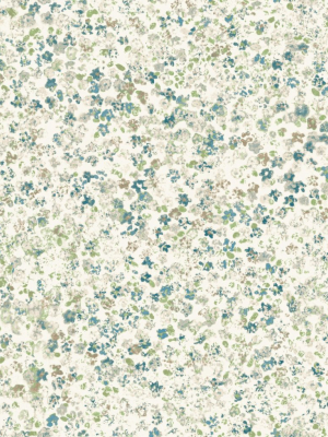 Meadow Wallpaper In Green From The Magnolia Home Vol. 3 Collection By Joanna Gaines