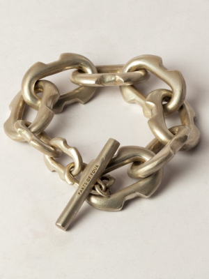 Deco Link Toggle Chain Bracelet (small Links, As)