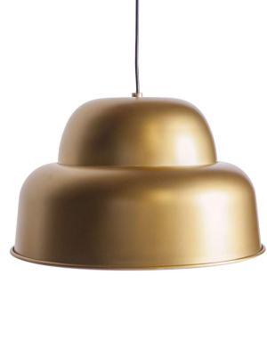 Golden Bell Dome Lamp - Large