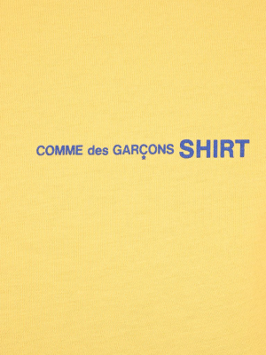 Comme Des Garçons Shirt Logo Printed Long-sleeve T-shirt