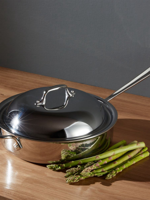 All-clad ® D3 Stainless 4 Qt. Sauté Pan With Domed Lid