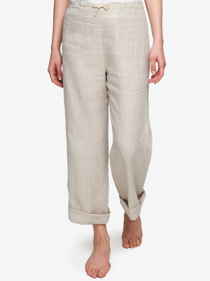 Lounge Pant Sand Linen