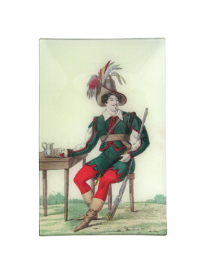 Merry Man With Plumed Hat - Final Sale