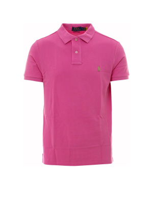 Polo Ralph Lauren Logo Embroidered Polo Shirt