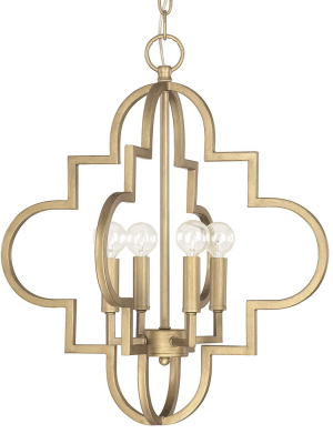 Capital Lighting 4541 Ellis 4 Light 18" Wide Chandelier