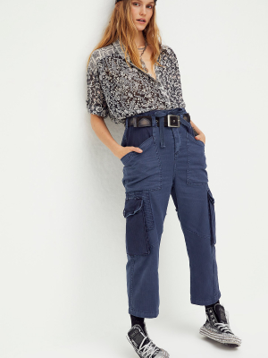 Zion Solid Boyfriend Pants