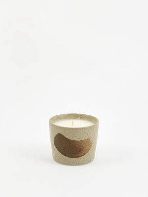 Provider Store Japanese Stoneware Candle - Charcoal