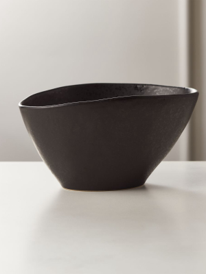 Fleck Black Reactive Soup Bowl