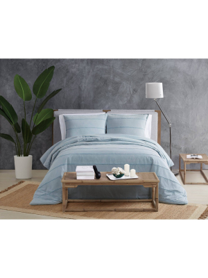 Sean John Tufted Stonewash Comforter Set