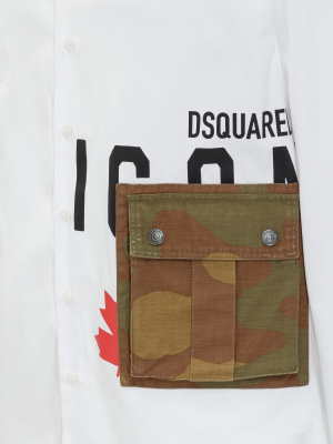 Dsquared2 Icon Cargo Pocket Shirt