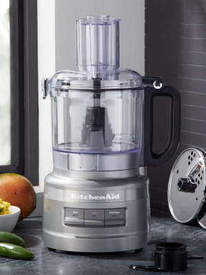 Kitchenaid ® Contour Silver 7-cup Food Processor Plus