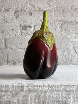 Medium Porcelain Aubergine