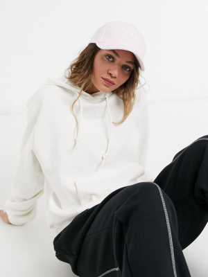 Adidas Originals 'cozy Comfort' Oversized Hoodie In Off-white