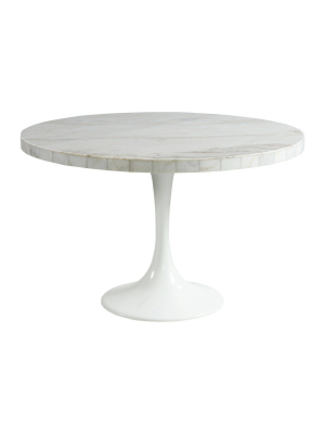 Mardelle Round Dining Table White - Picket House Furnishings