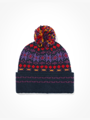 Aeo Fairisle Cuff Beanie