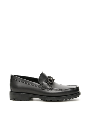 Salvatore Ferragamo Gancini Moccasins