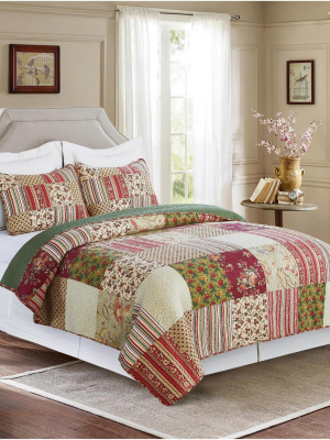 C&f Home Ember King Quilt Set