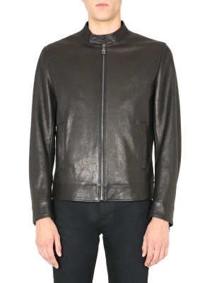Dolce & Gabbana Tailored Leather Jacket
