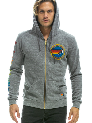 Aviator Nation Austin Hoodie - Heather Grey