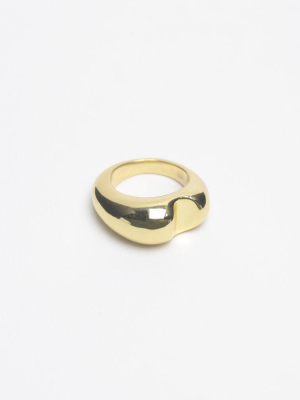 Brass Bite Ring
