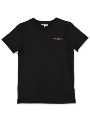 Givenchy Kids Logo Print T-shirt