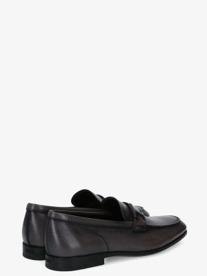 Tod's T Plaque Loafers