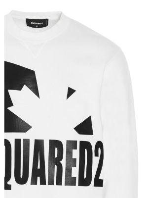 Dsquared2 Logo Print Crewneck Sweatshirt