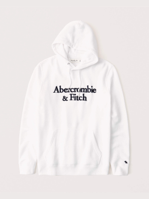 Embroidered Logo Hoodie