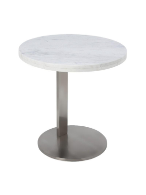 Nuevo Alize Side Table - White