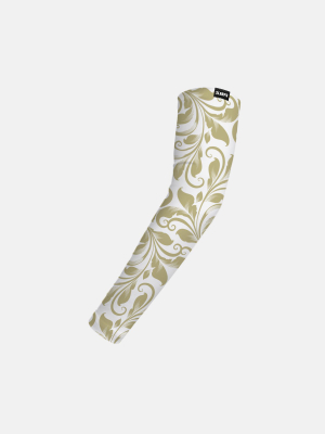 Baroque White Old Gold Kids Arm Sleeve